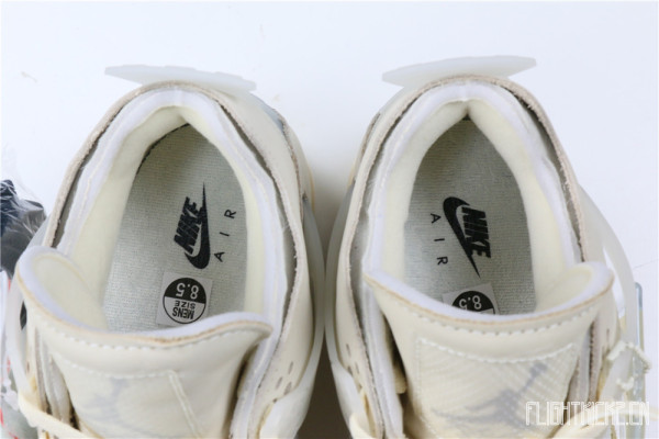 US Warehouse:Off White x Air Jordan 4 Sail 2020 ( A1)