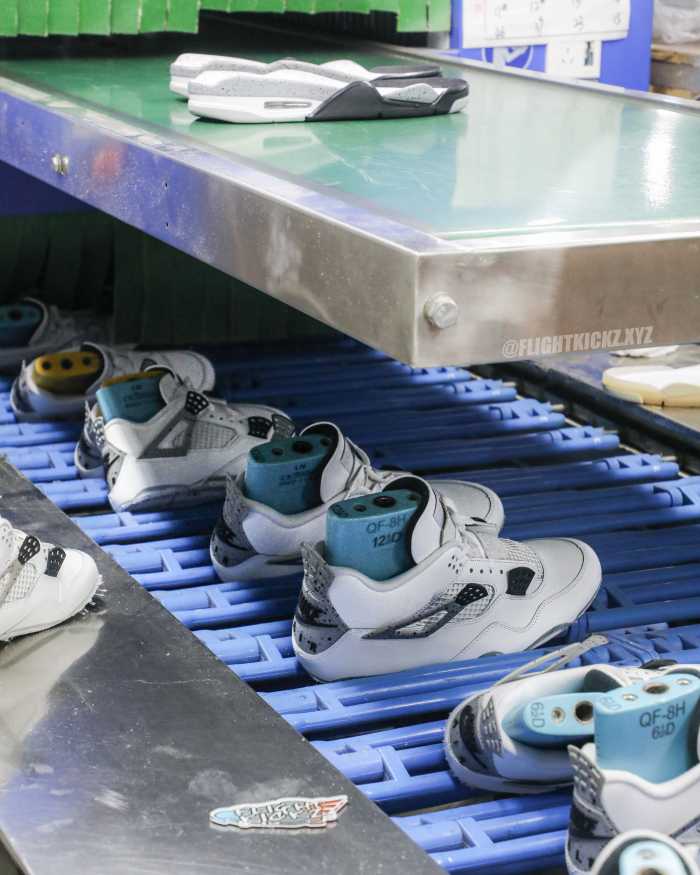 US Warehouse:Air Jordan 4 Retro OG 'White Cement' 2025 ( A1)