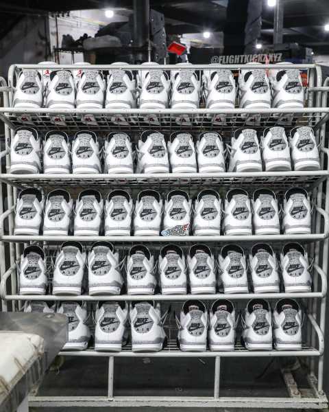 US Warehouse:Air Jordan 4 Retro OG 'White Cement' 2025 ( A1)
