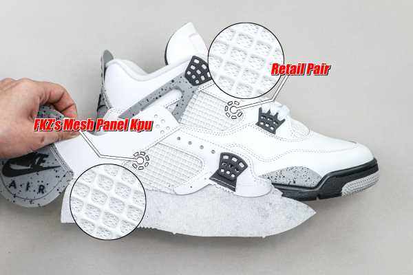 US Warehouse:Air Jordan 4 Retro OG 'White Cement' 2025 ( A1)
