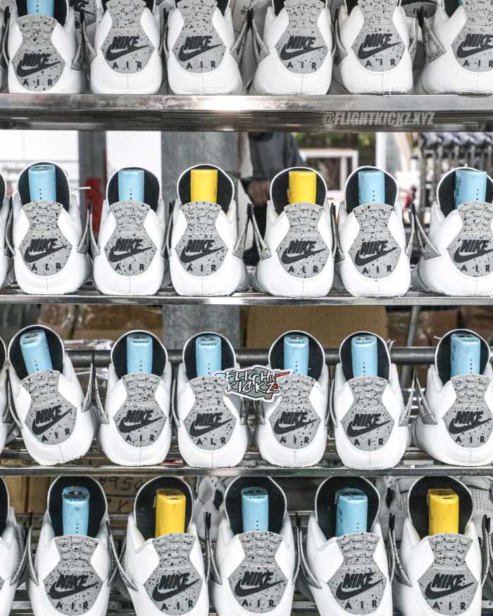 US Warehouse:Air Jordan 4 Retro OG 'White Cement' 2025 ( A1)