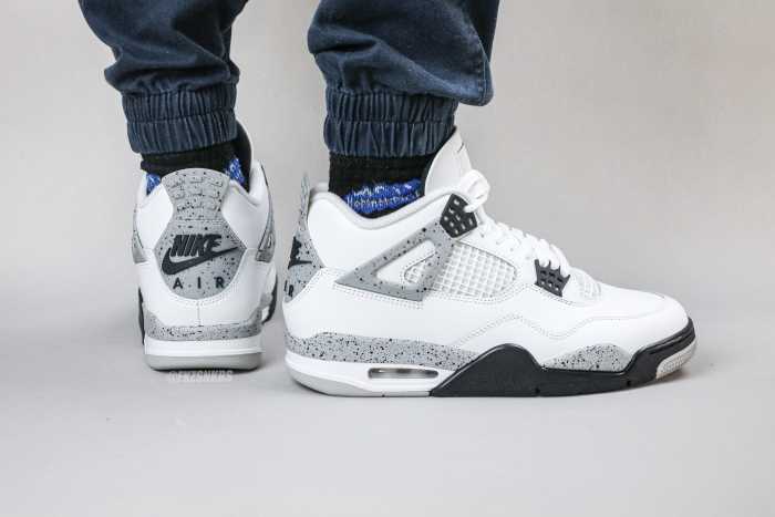 US Warehouse:Air Jordan 4 Retro OG 'White Cement' 2025 ( A1)