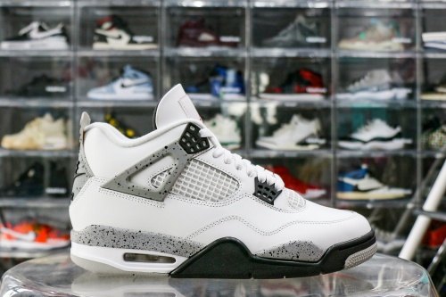 US Warehouse:Air Jordan 4 Retro OG 'White Cement' 2025 ( A1)