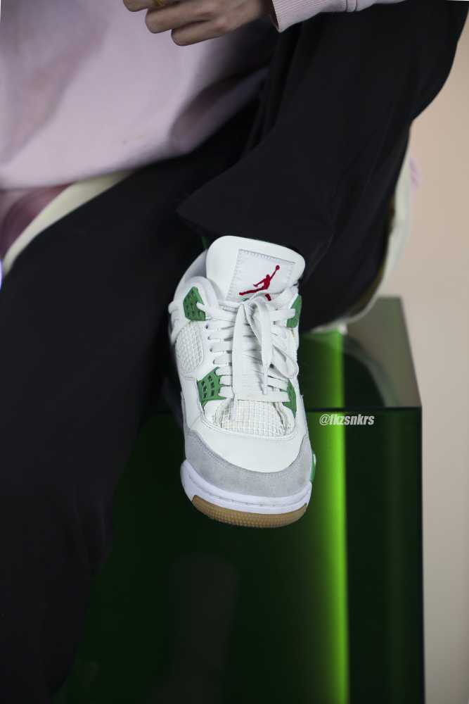 US Warehouse: Nike SB x Air Jordan 4 “Pine Green” 2023 ( A1)