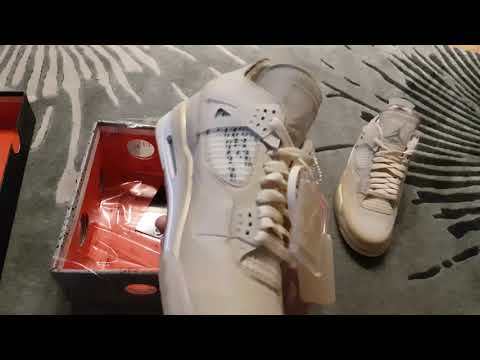 US Warehouse:Off White x Air Jordan 4 Sail 2020 ( A1)