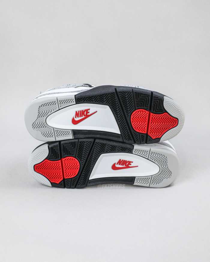 US Warehouse:Air Jordan 4 Retro OG 'White Cement' 2025 ( A1)