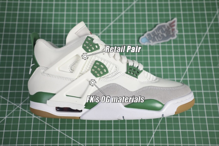 US Warehouse: Nike SB x Air Jordan 4 “Pine Green” 2023 ( A1)