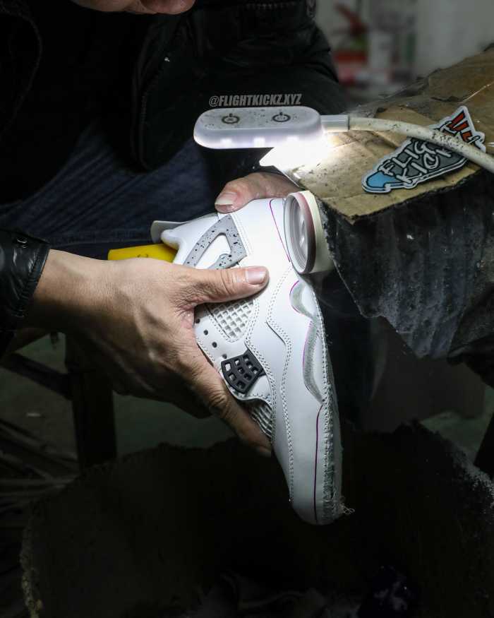 US Warehouse:Air Jordan 4 Retro OG 'White Cement' 2025 ( A1)