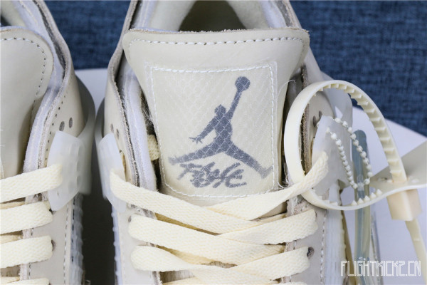 US Warehouse:Off White x Air Jordan 4 Sail 2020 ( A1)