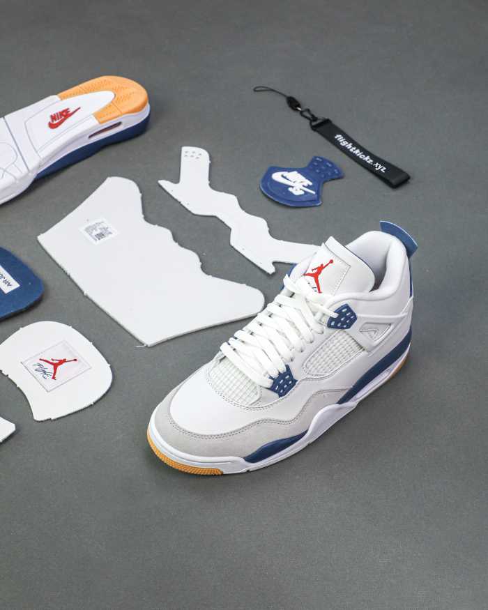 US Warehouse: Nike SB x Air Jordan 4 “Navy Blue” 2025 (A1)