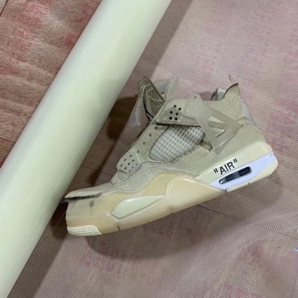US Warehouse:Off White x Air Jordan 4 Sail 2020 ( A1)