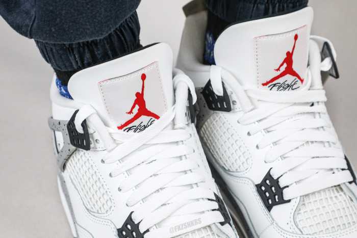 US Warehouse:Air Jordan 4 Retro OG 'White Cement' 2025 ( A1)