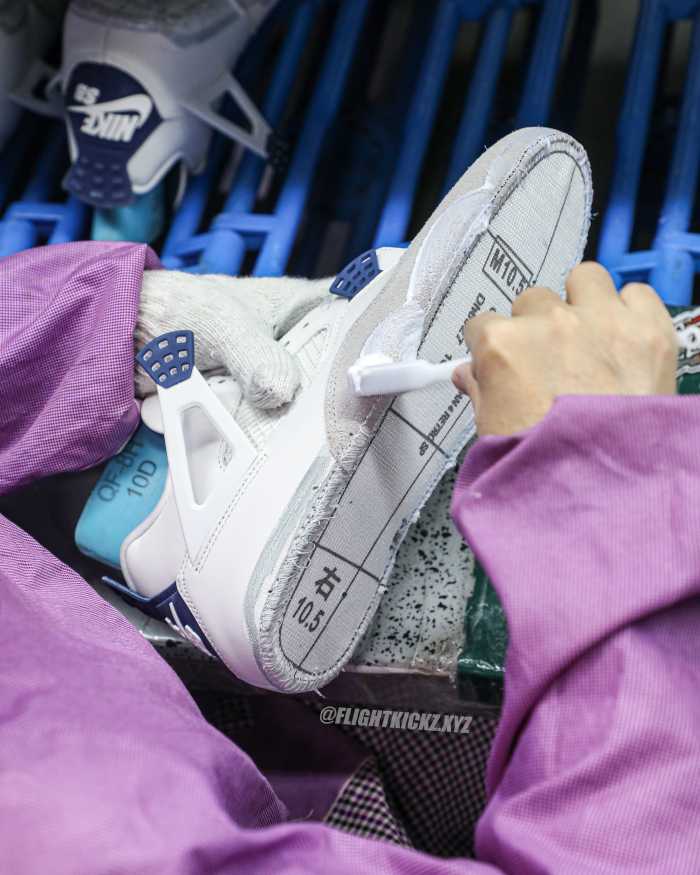 US Warehouse: Nike SB x Air Jordan 4 “Navy Blue” 2025 (A1)