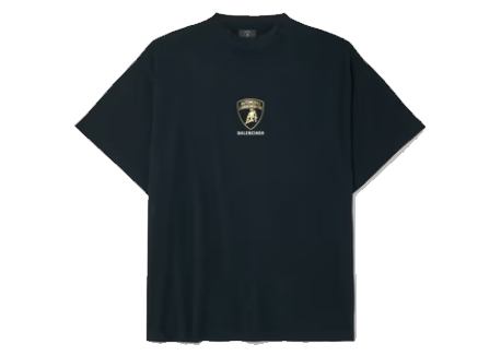 Balenciag@ x Automobili L@mborghini Oversized Tee