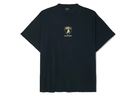 Balenciag@ x Automobili L@mborghini Oversized Tee