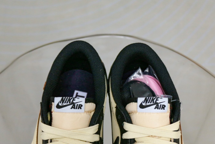 Travis Scott x Air Jordan 1 Retro Low OG Pale Vanilla  Custom