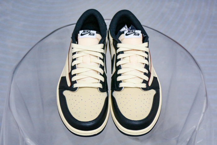 Travis Scott x Air Jordan 1 Retro Low OG Pale Vanilla  Custom