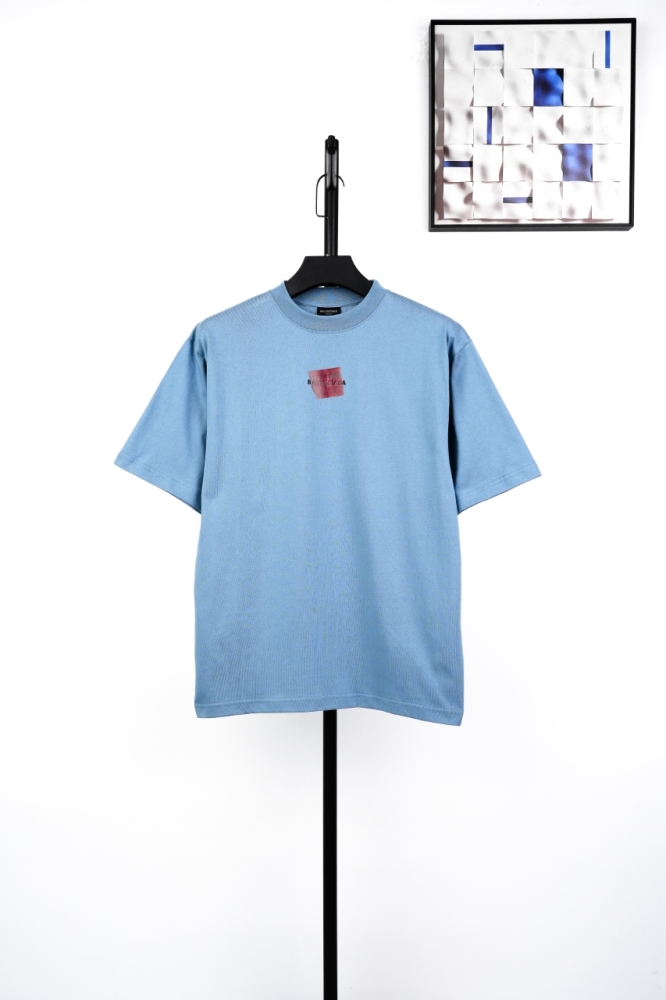 Balanciag@ Embroidery Adhesive Tee