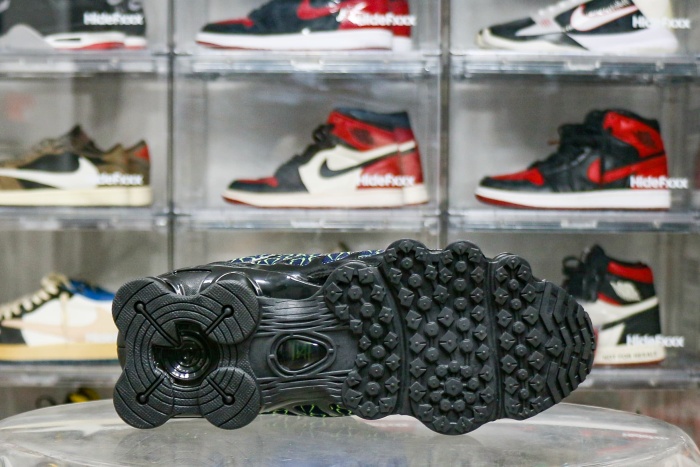 Nike Shox TL Mini Swoosh Obsidian Black Volt