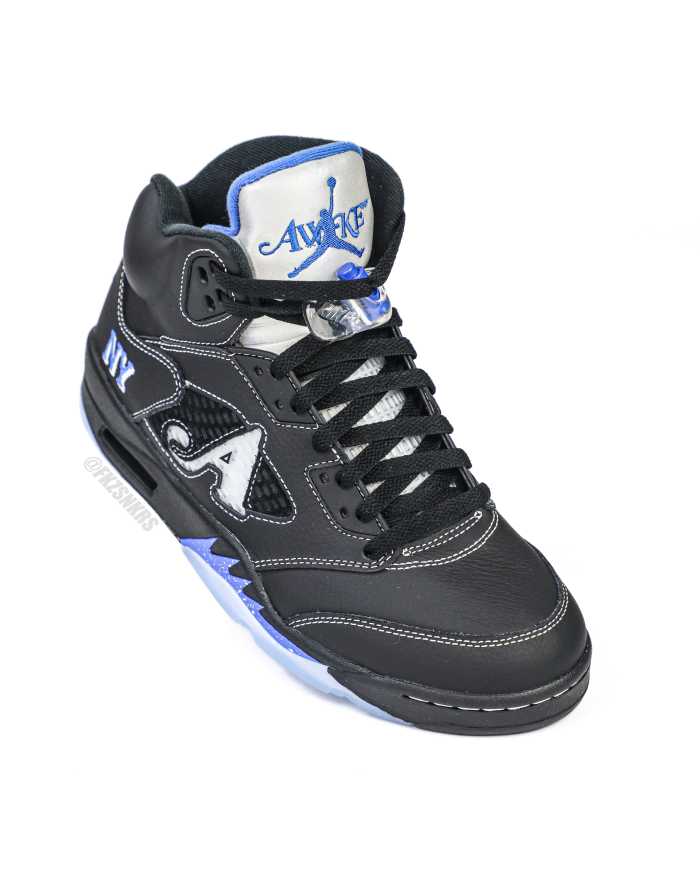 Awake NY x Air Jordan 5  Racer Black  2025 （A1）