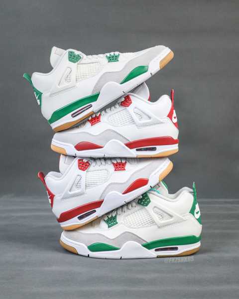 Nike SB x Air Jordan 4  Varsity Red  is a Family & Friends （A1）