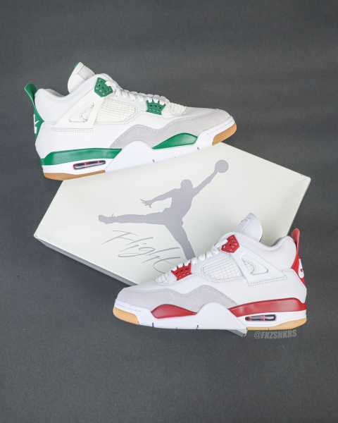 Nike SB x Air Jordan 4  Varsity Red  is a Family & Friends （A1）