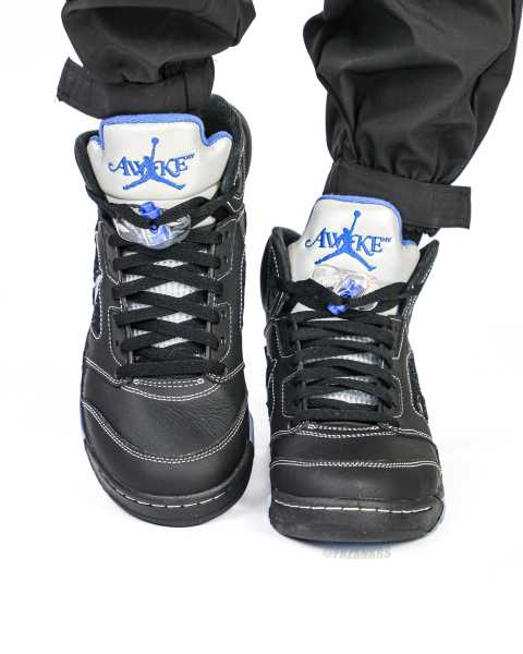 Awake NY x Air Jordan 5  Racer Black  2025 （A1）