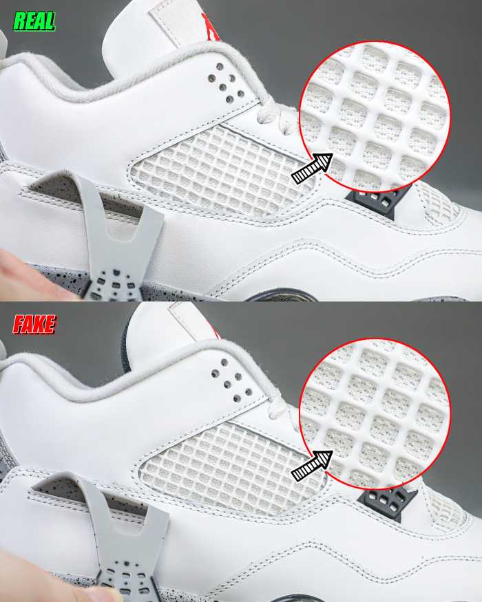 US Warehouse:Air Jordan 4 Retro OG 'White Cement' 2025 ( A1)