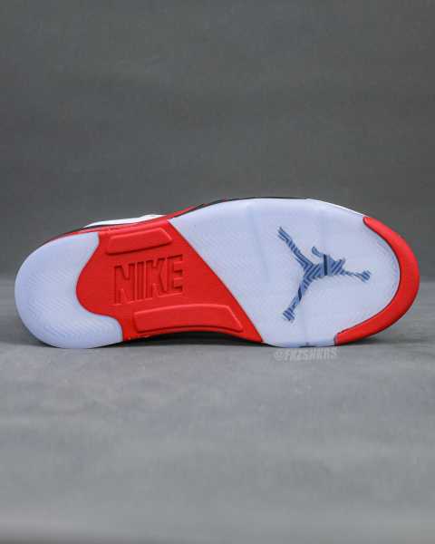Air Jordan 5 Fire Red Black Tongue 2025 （A1）