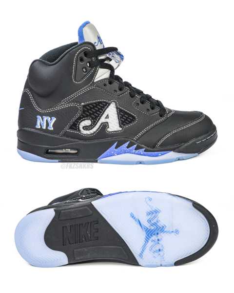 Awake NY x Air Jordan 5  Racer Black  2025 （A1）