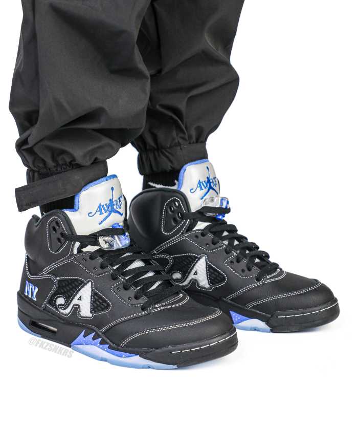 Awake NY x Air Jordan 5  Racer Black  2025 （A1）