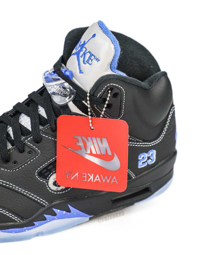 Awake NY x Air Jordan 5  Racer Black  2025 （A1）