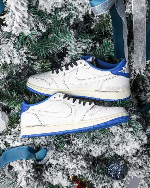 Travis Scott x Fragment x Air Jordan 1 Low OG （A1）