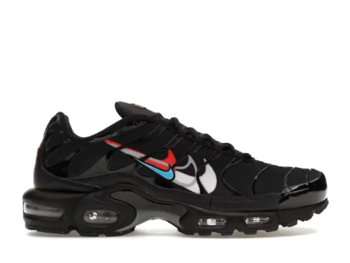 Nike Air Max Plus Multi Swoosh Black Crimson