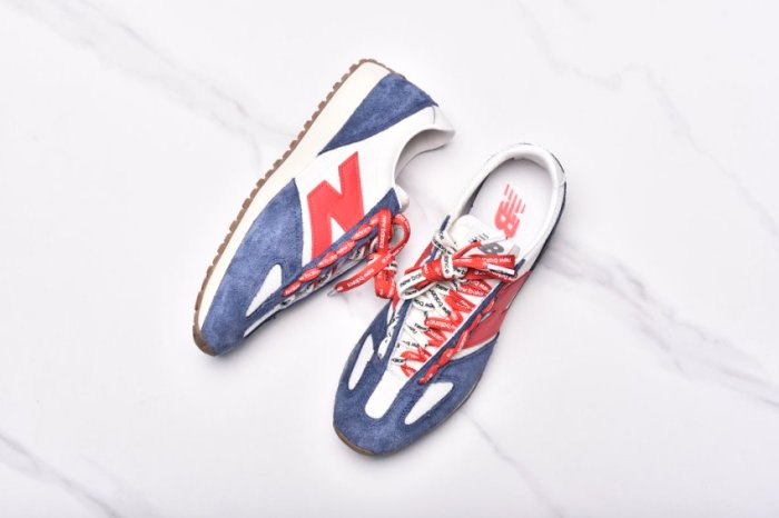 New Balance 471 Navy Linen True Red