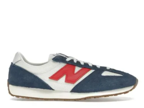 New Balance 471 Navy Linen True Red