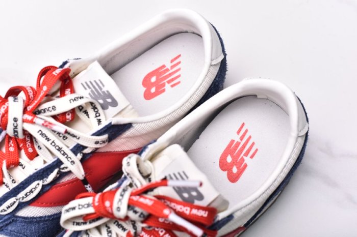 New Balance 471 Navy Linen True Red