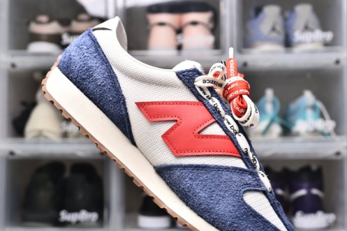 New Balance 471 Navy Linen True Red