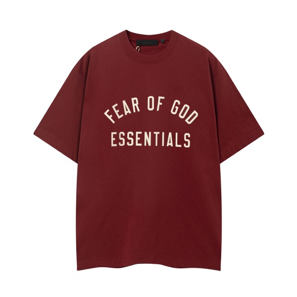 FOG  Essentials 2025 Spring SummerLetter Print Short Sleeve T-Shirt
