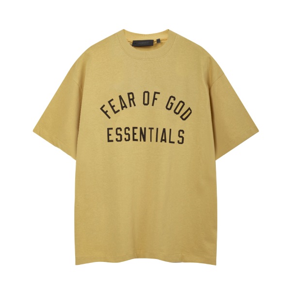 FOG  Essentials 2025 Spring SummerLetter Print Short Sleeve T-Shirt