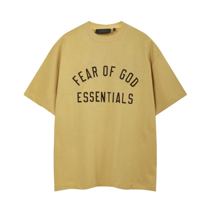 FOG  Essentials 2025 Spring SummerLetter Print Short Sleeve T-Shirt