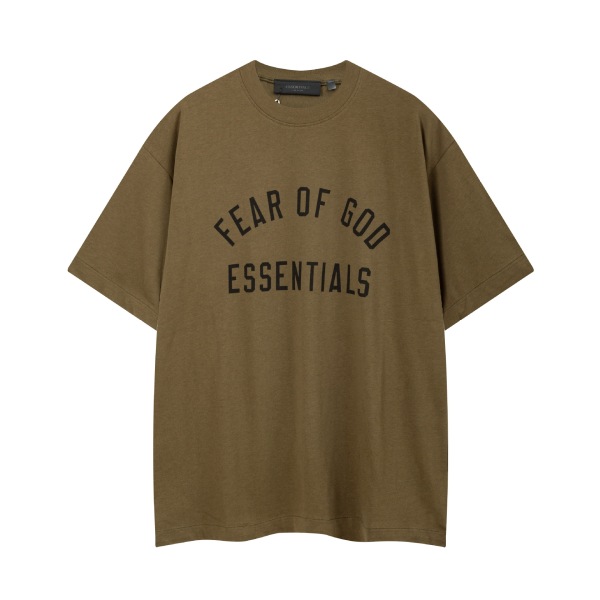 FOG  Essentials 2025 Spring SummerLetter Print Short Sleeve T-Shirt