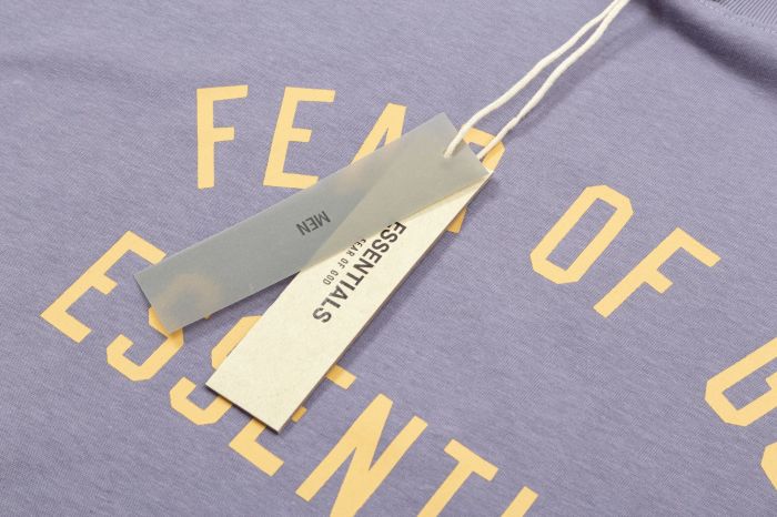 FOG  Essentials 2025 Spring SummerLetter Print Short Sleeve T-Shirt