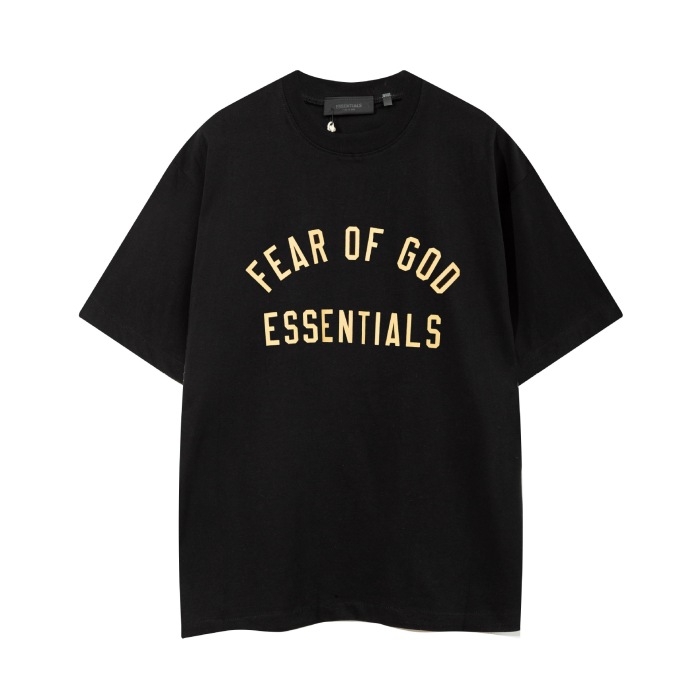 FOG  Essentials 2025 Spring SummerLetter Print Short Sleeve T-Shirt