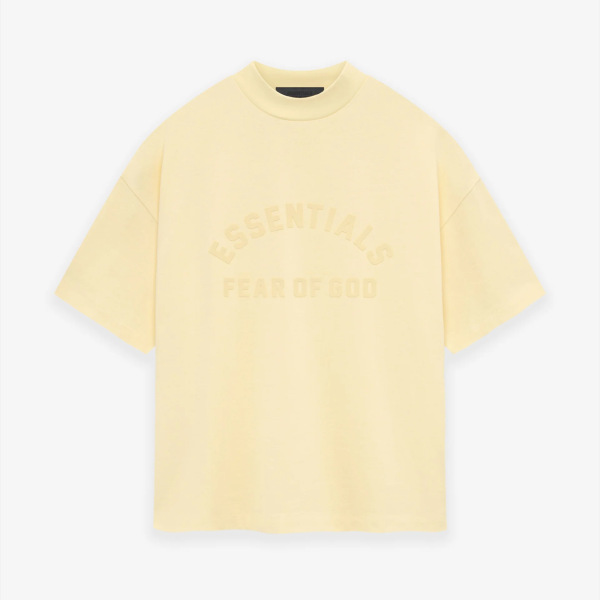 FOG  Essentials 2025 Spring Summer Crew Neck Short Sleeve T-Shirt