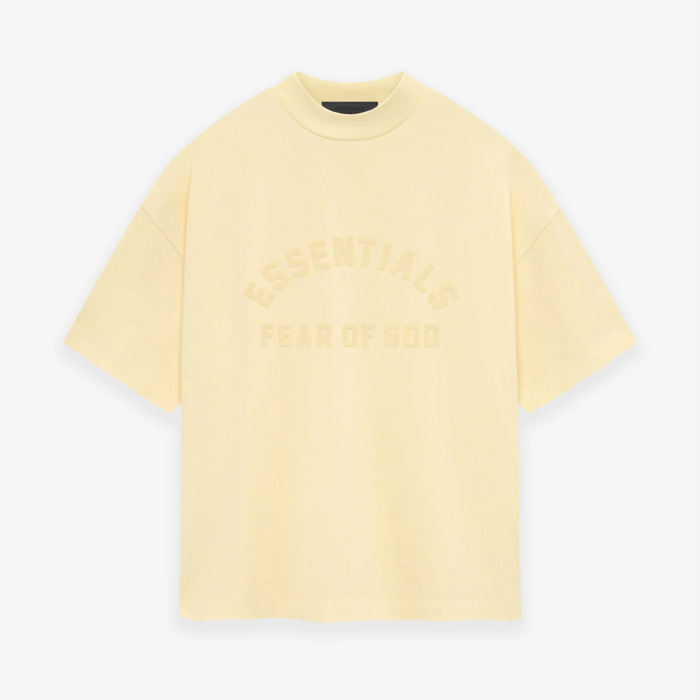 FOG  Essentials 2025 Spring Summer Crew Neck Short Sleeve T-Shirt