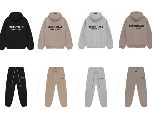 Fear Of God FOG ESSENTIALS 2025 Spring Autumn Set