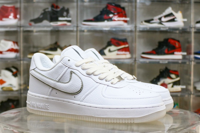 A Ma Maniere X Wmns Air Force 1 Low Triple White