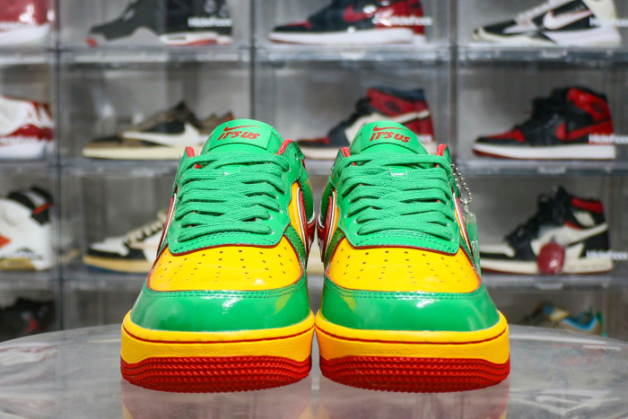 Lil Yachty X Air Force 1 Low Concrete Boys Lucky Green