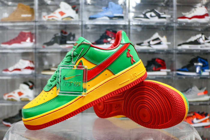 Lil Yachty X Air Force 1 Low Concrete Boys Lucky Green